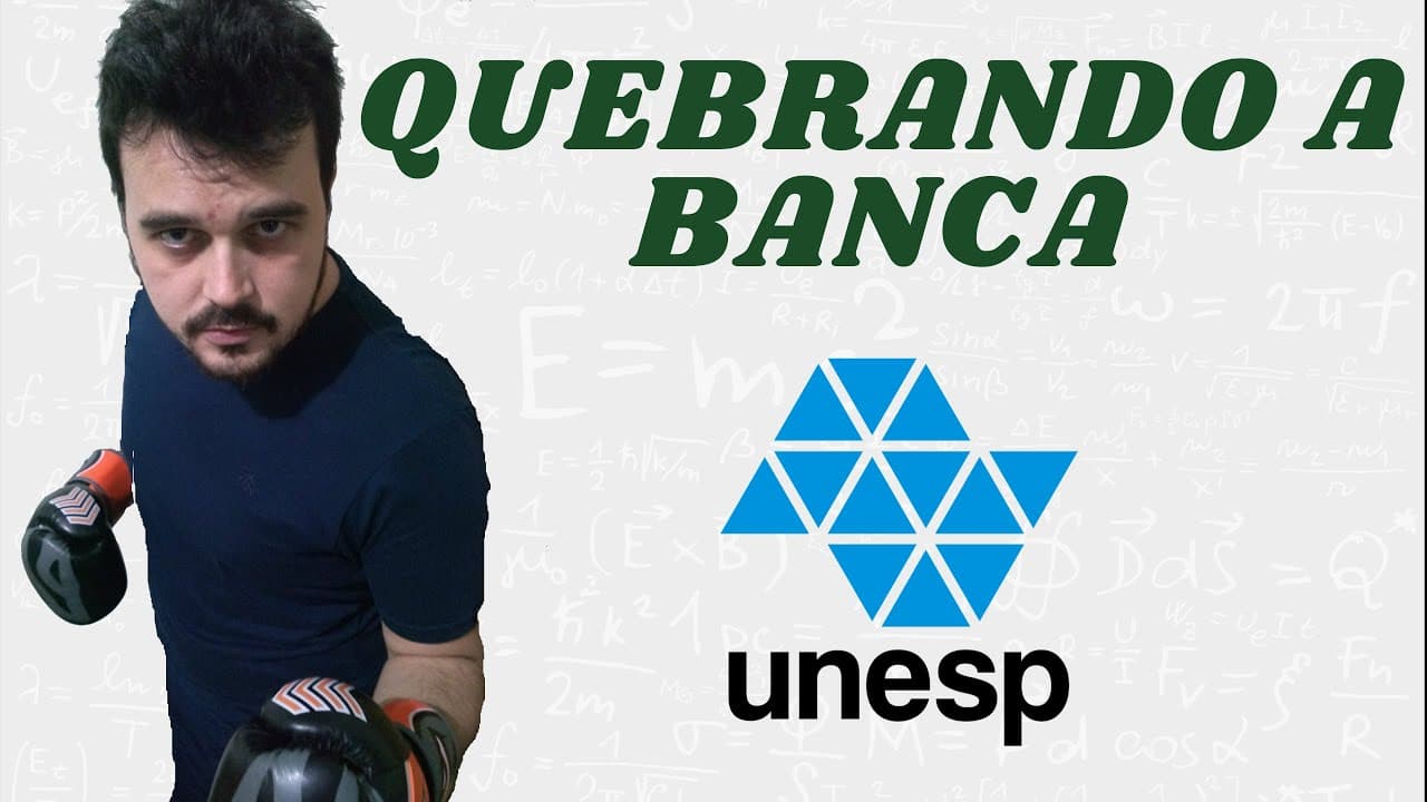 Thumbnail: Física na 1º fase do vestibular da UNESP [estatísticas]
