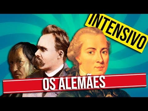 Thumbnail da aula: FILOSOFIA ALEMÃ: HEGEL, NIETZSCHE E KANT