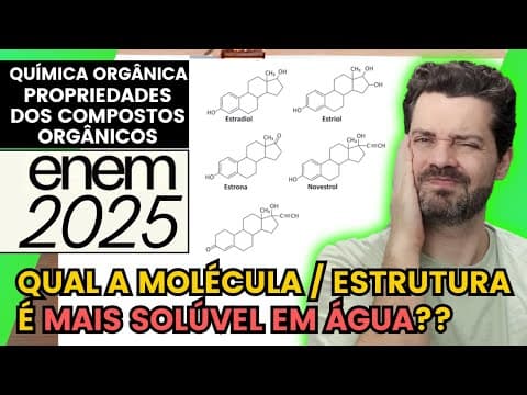 Thumbnail da aula: ✏️ENEM 2025 | Alguns hormônios sexuais têm ganhado notável atenção nos últimos anos por suas