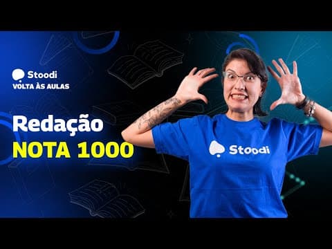 Thumbnail da aula: O TEXTO PERFEITO EM 4 PASSOS #ENEM #VESTIBULAR