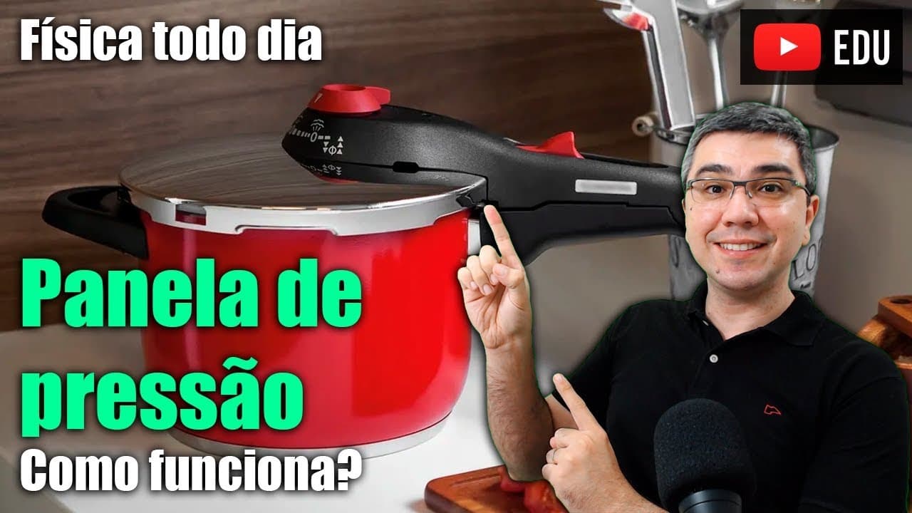 Thumbnail: Física da panela de presão | Física todo dia | Física do cotidiano