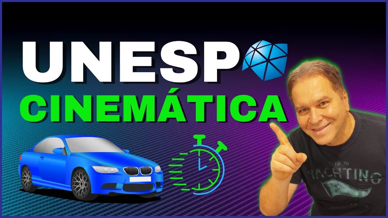 Thumbnail: UNESP/SP - FÍSICA - VELOCIDADE MÉDIA