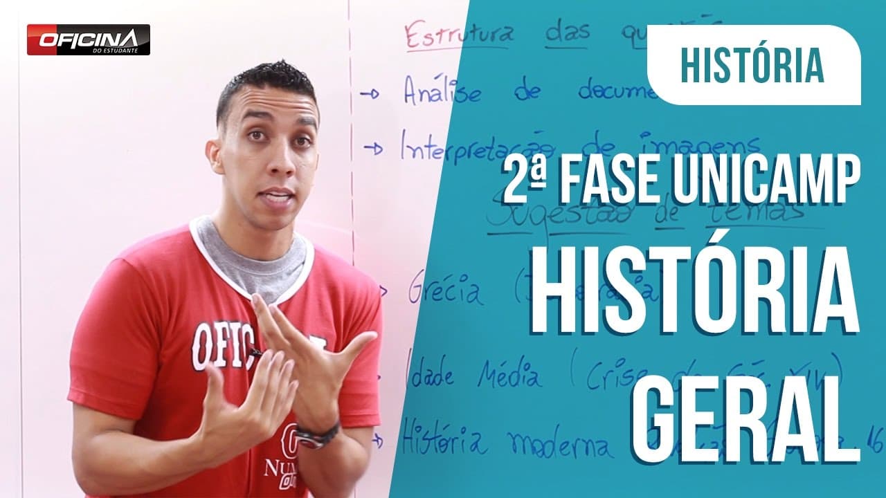 Thumbnail: UNICAMP 2ª Fase - História Geral - Oficina do Estudante