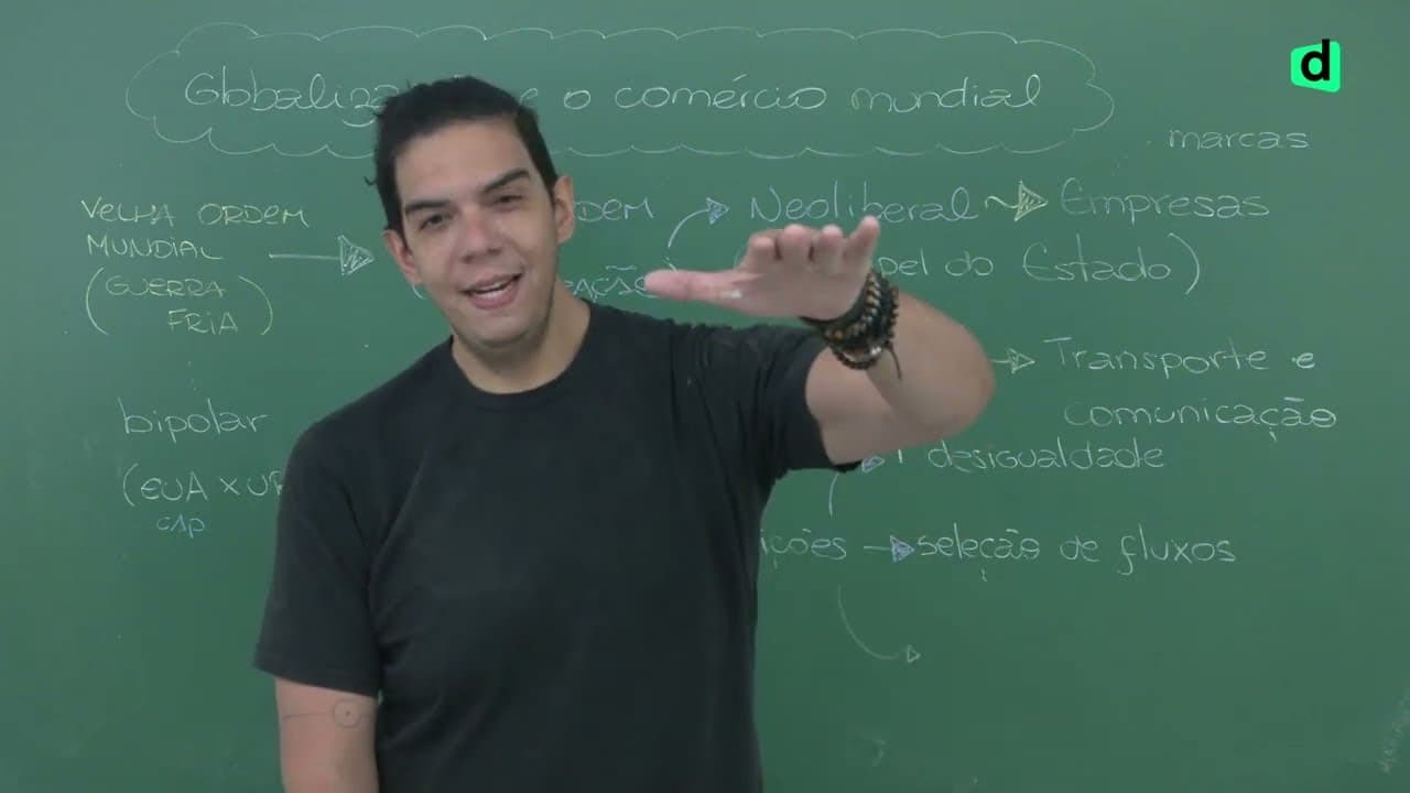Thumbnail: GLOBALIZAÇÃO E COMÉRCIO MUNDIAL | REVISÃO GRÁTIS ENEM 2023 | GEOGRAFIA