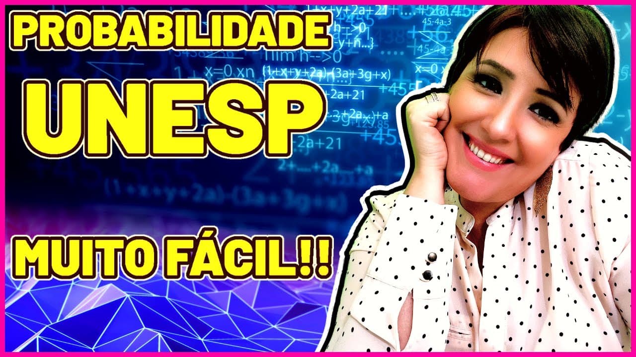 Thumbnail: Questão 88 - Unesp 2022 - Matemática - Resolução - 1ª fase