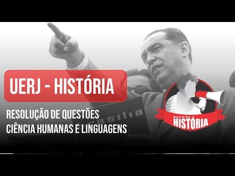 Thumbnail da aula: UERJ 2022  Questão 59 EXAME DE QUALIFICAÇÃO   História   Governo JK A