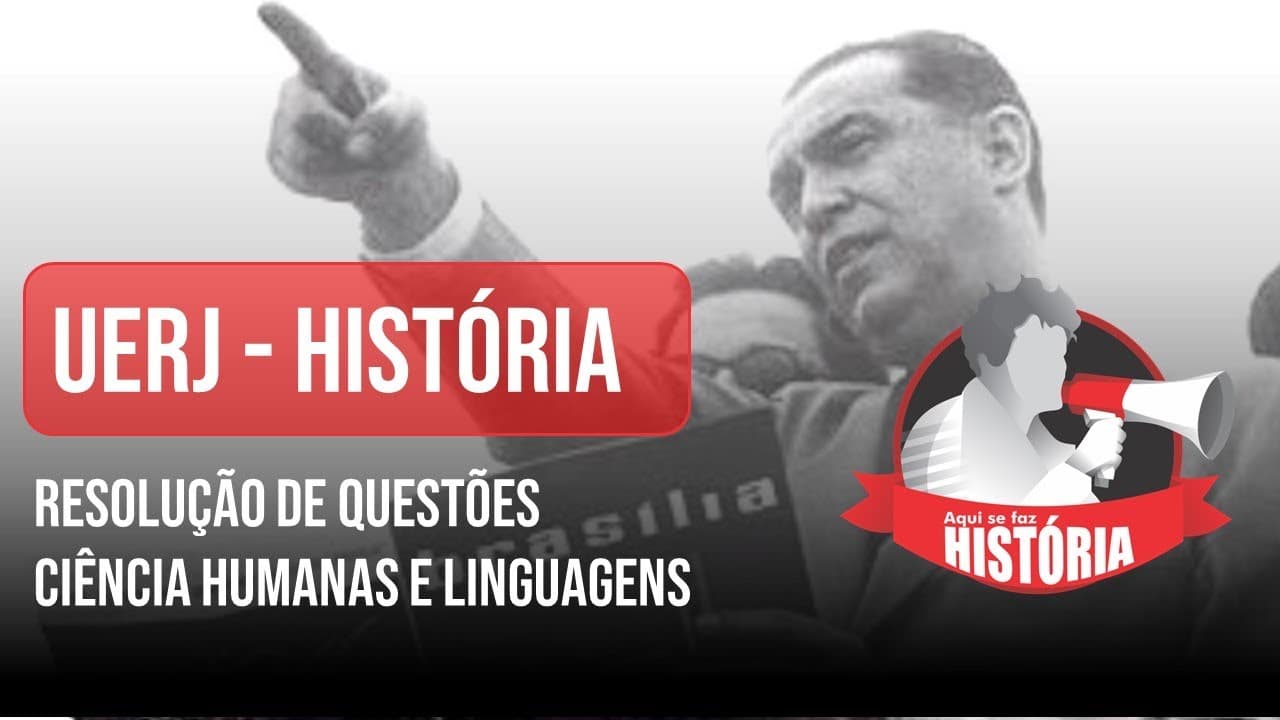 Thumbnail: UERJ 2022  Questão 59 EXAME DE QUALIFICAÇÃO   História   Governo JK A