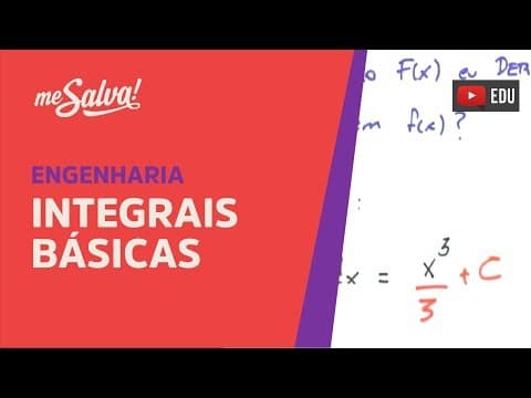 Thumbnail da aula: Me Salva! INT03 - Integrais básicas que você deve saber