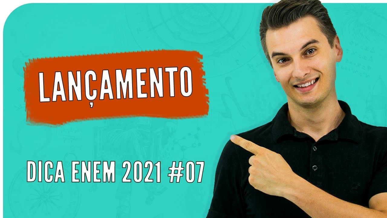Thumbnail: Lançamento Horizontal e Lançamento Oblíquo - DICA ENEM 2021 #07 – Bioexplica
