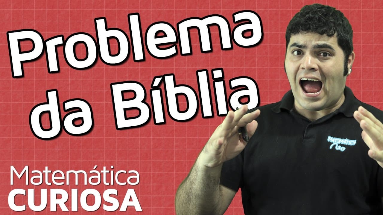 Thumbnail: Você Consegue Resolver o Problema da Bíblia Protestante? | Matemática Rio