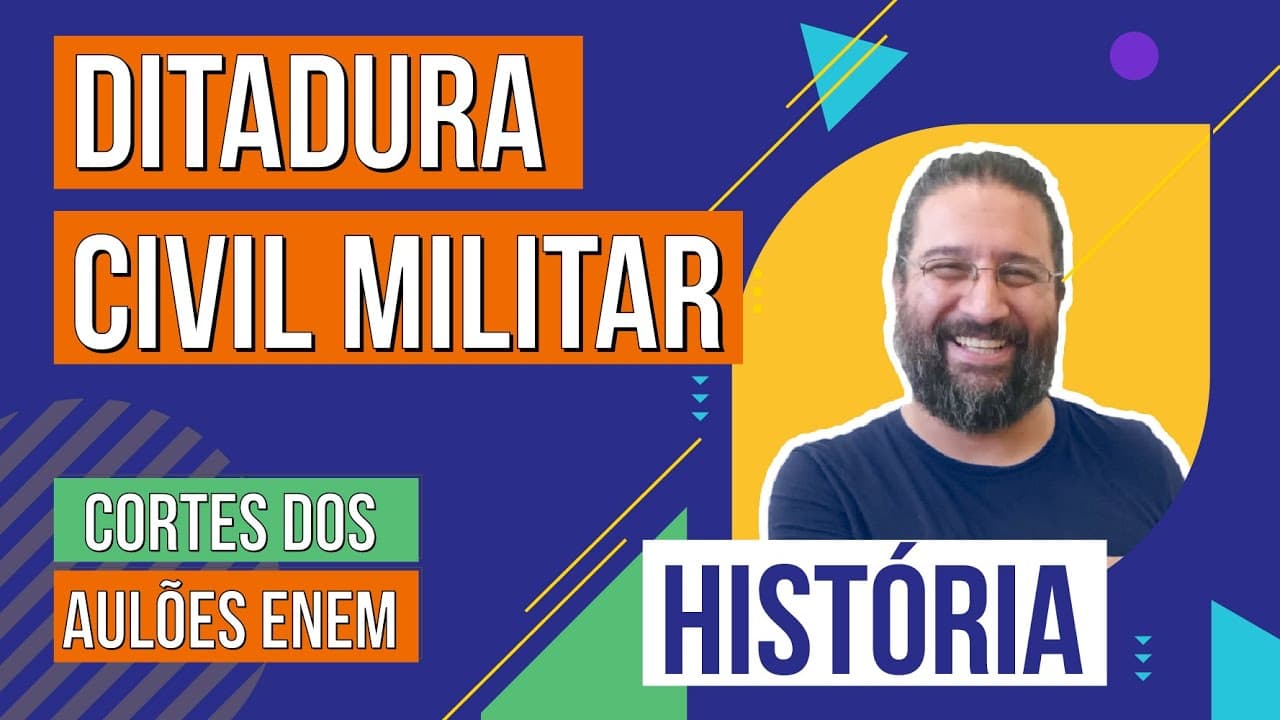 Thumbnail: DITADURA CIVIL MILITAR | Cortes dos Aulões do Enem | História | Rodrigo Schlenker