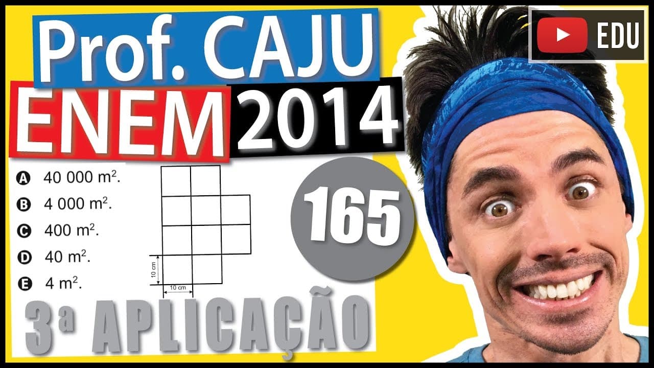 Thumbnail: [ENEM 2014 3Ap] 165 📓 ESCALA Um conjunto residencial será construído em um terreno que está