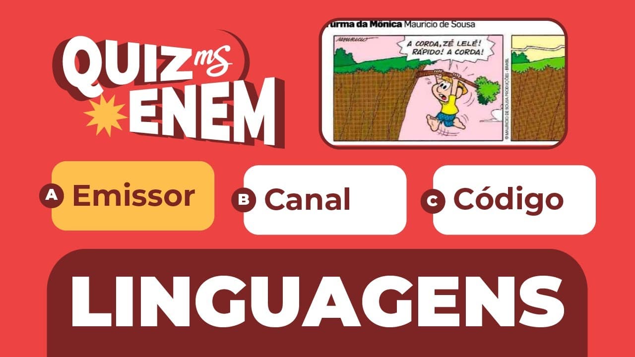 Thumbnail: Treinando Questões | Linguagens | QUIZ ENEM | Me Salva! ENEM