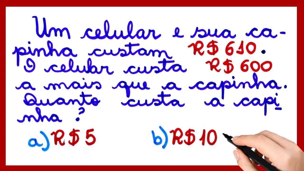 Thumbnail: CONSEGUE RESOLVER?? PROBLEMA DO CELULAR E SUA CAPINHA!!