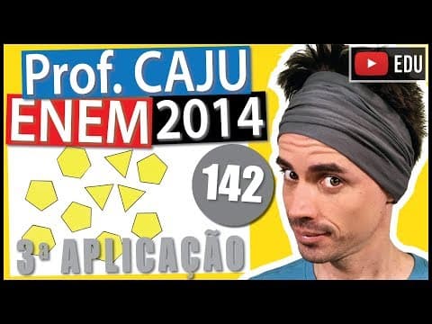 Thumbnail da aula: [ENEM 2014 3Ap] 142 📓 GEOMETRIA PLANA Um fabricante planeja colocar no mercado duas linhas de