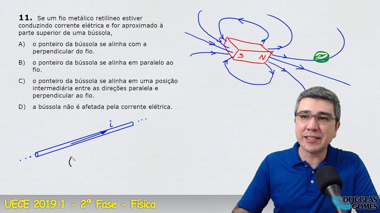 Thumbnail: Correção/resolução Vestibular UECE 2019.1 FASE 2 Q.11