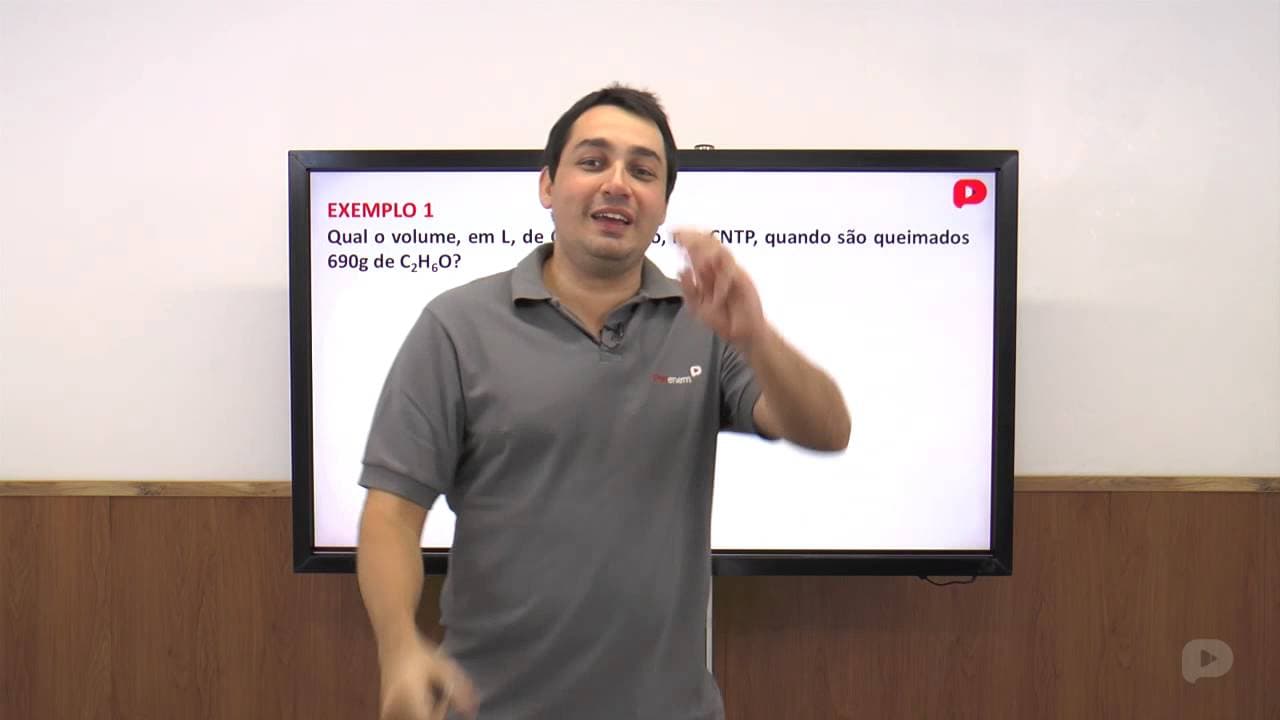 Thumbnail: Química - Cálculo estequiométrico - Caso geral
