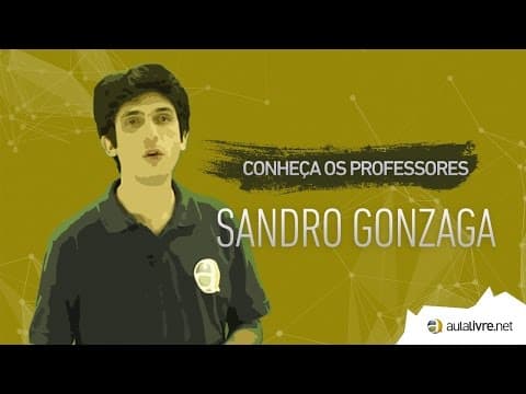 Thumbnail da aula: Conheça os Professores #17 - Sandro Gonzaga - História do Brasil - Período Joanino