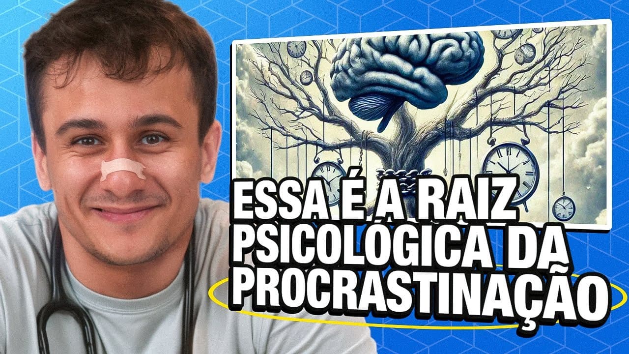 Thumbnail: O ÓDIO PELO ESFORÇO TE AFASTA DA APROVAÇÃO EM MEDICINA.