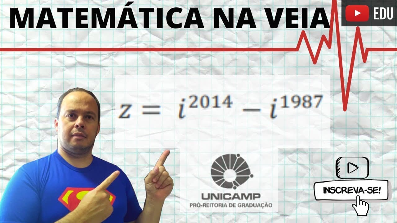 Thumbnail: Unicamp 2014 ( NÚMEROS COMPLEXOS )