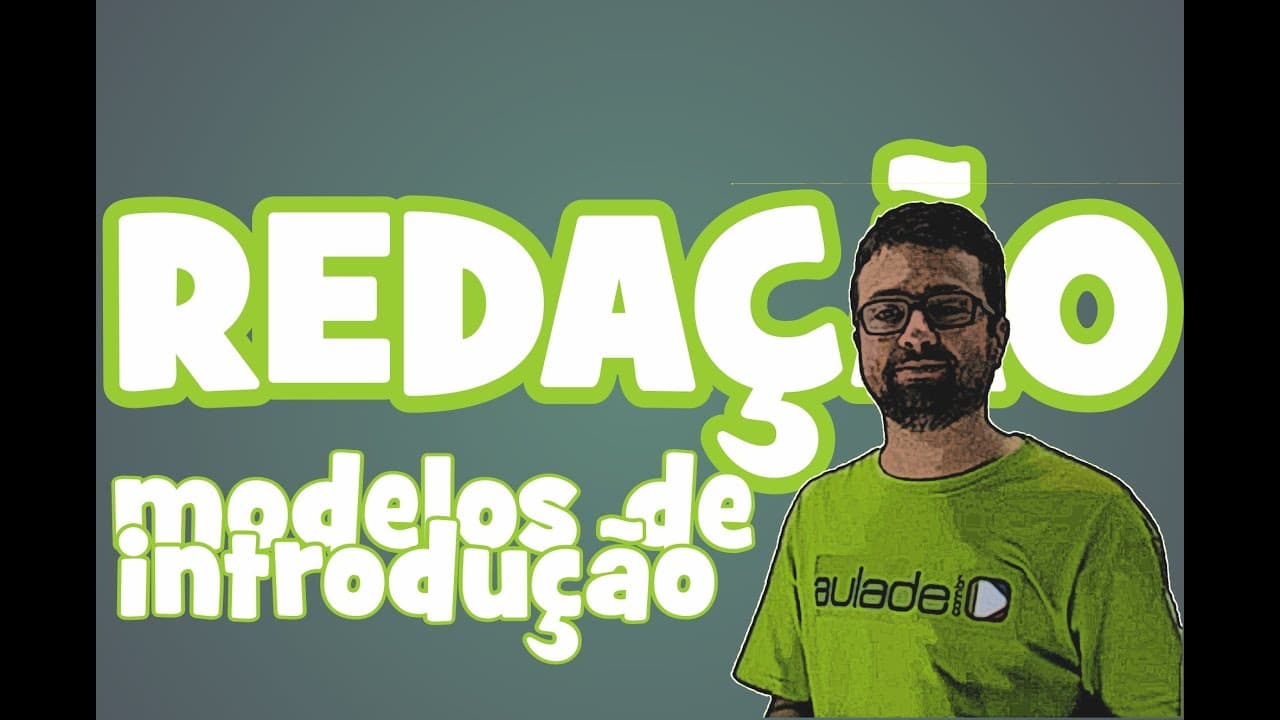 Thumbnail: Redação - Modelos de Introdução