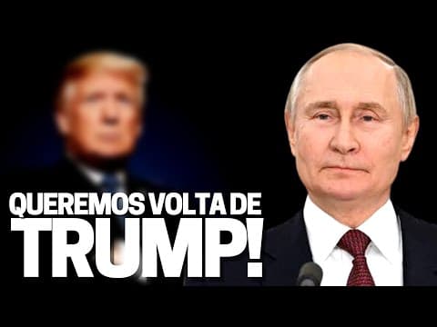 Thumbnail da aula: Putin quer Trump! Israel ataca Cisjordânia! Aproximação China e EUA! Ucrânia avança em Zaporizhia