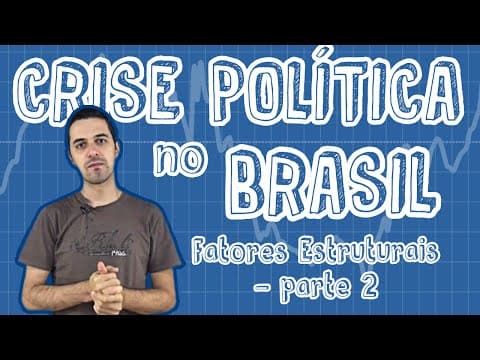 Thumbnail da aula: Atualidades - Crise Política no Brasil - Fatores Estruturais (Parte 2)