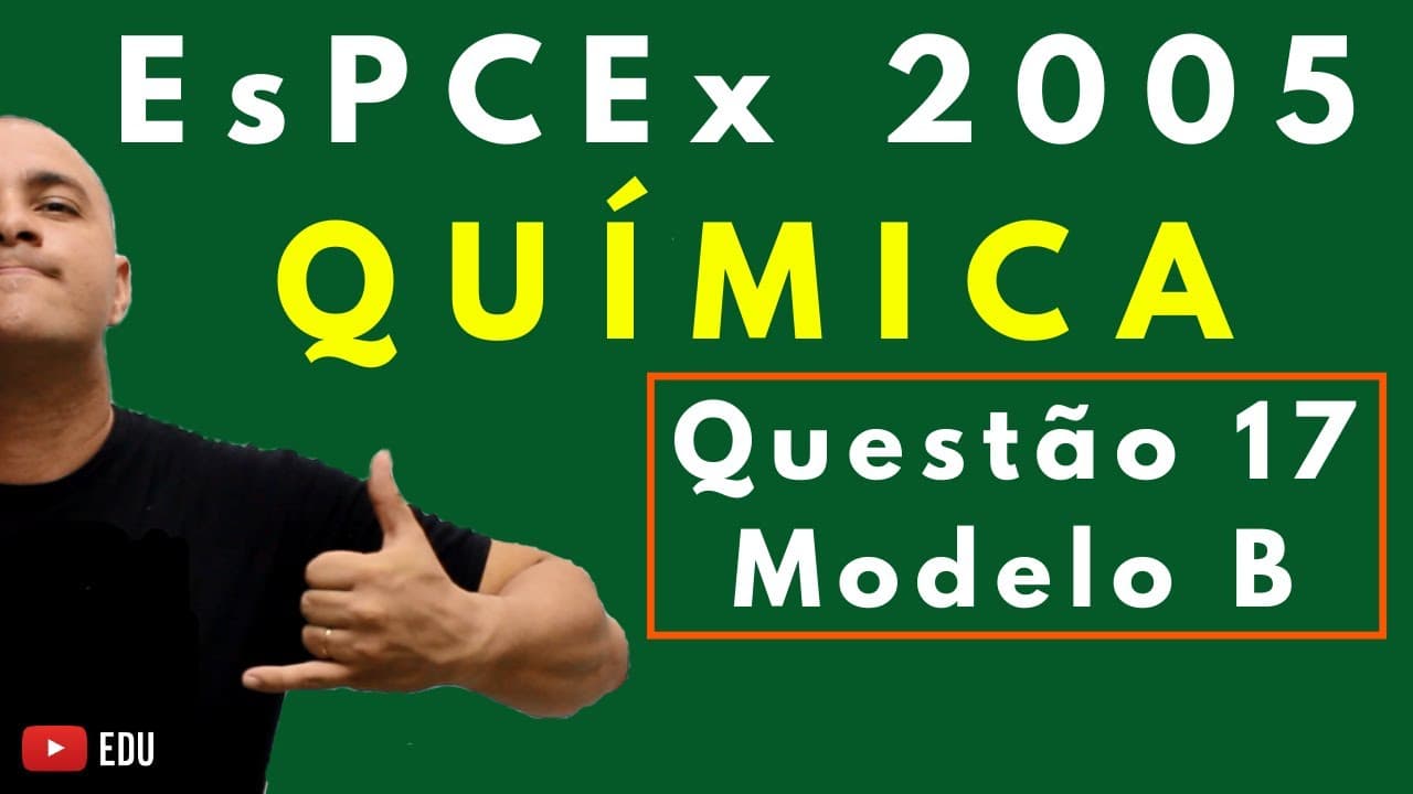 Thumbnail: EsPCEx 2005 | Tema: ALOTROPIA E SUBSTÂNCIA COMPOSTA | Questão 17 (Química)