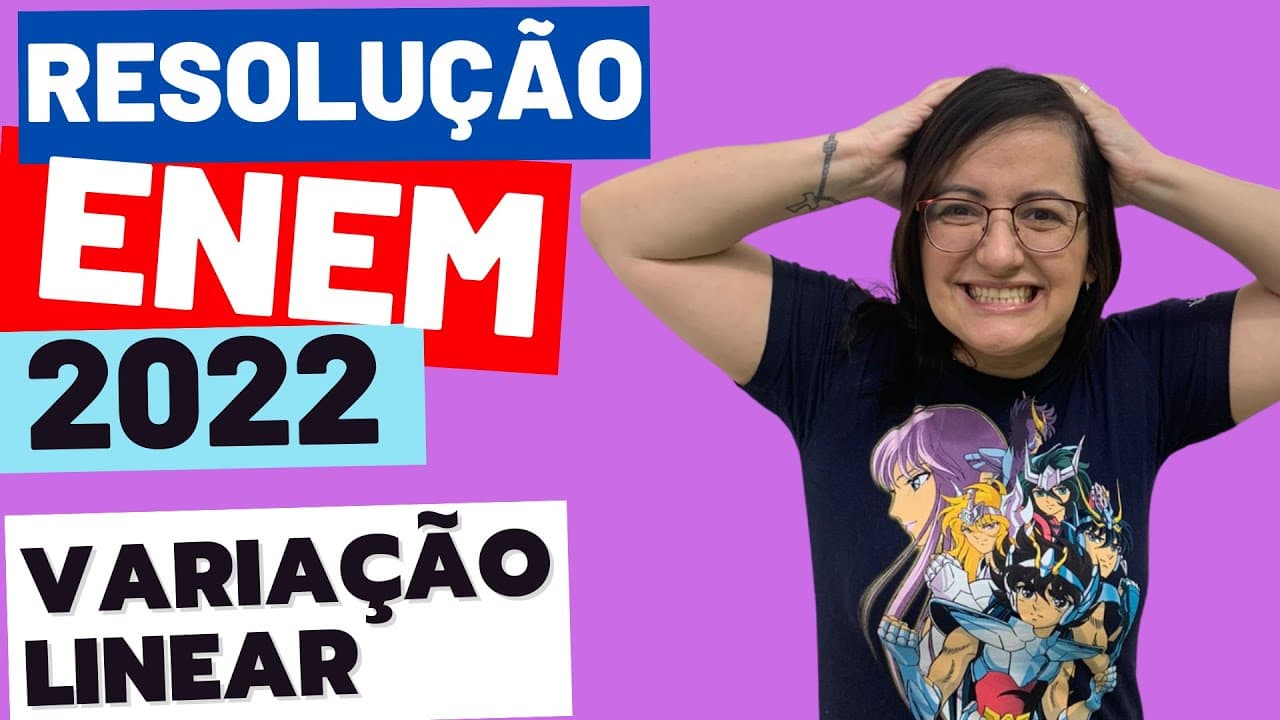 Thumbnail: ENEM 2022 - Q162(Caderno Azul) Uma loja de roupas fixou uma meta de vendas [Variação Linear]