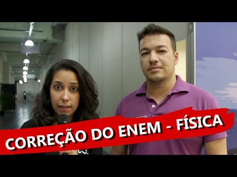 Thumbnail da aula: Correção do Enem 2015 - Física