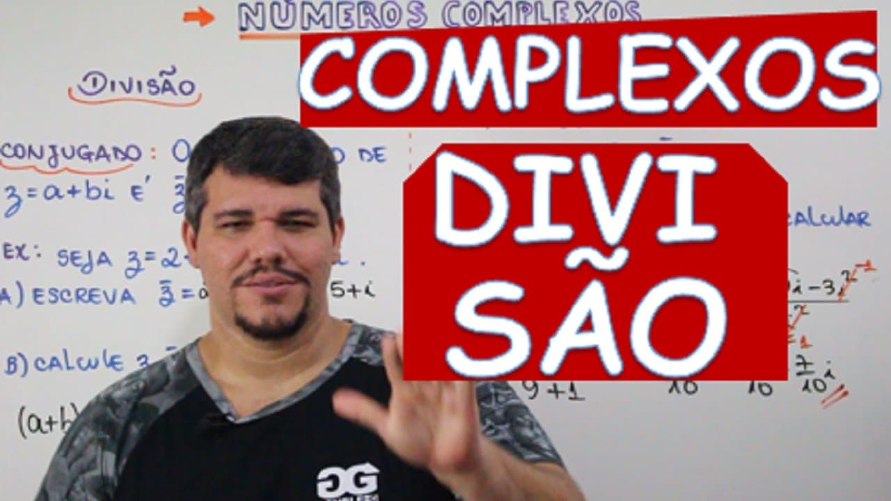 Thumbnail: COMPLEXOS: DIVISÃO NA FORMA ALGÉBRICA (AULA 5/14)