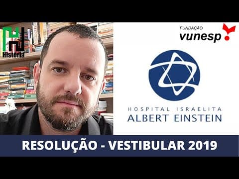 Thumbnail da aula: RESOLUÇÃO: Albert Einstein 2019 - Medicina / Enfermagem (Gabarito Comentado VUNESP)