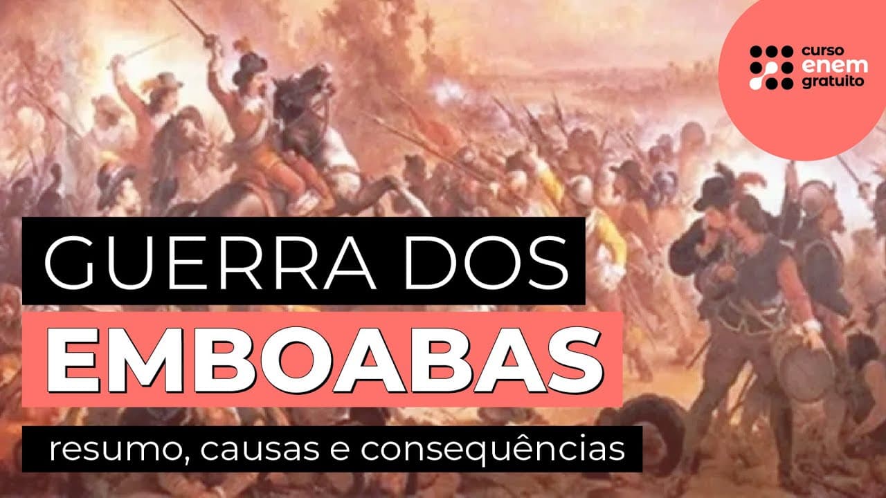 Thumbnail: GUERRA DOS EMBOABAS: resumo, causas e consequências | História para o Enem | Felipe de Oliveira