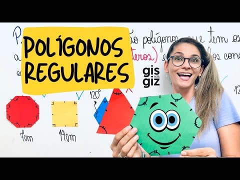 Thumbnail da aula: POLÍGONOS REGULARES |GEOMETRIA PLANA | \Prof. Gis/ #05