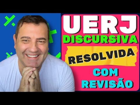 Thumbnail da aula: 💡 UERJ ED 2020 | O ácido pícrico é utilizado tanto na fabricação de pomadas para queimaduras