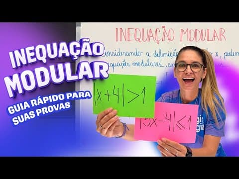 Thumbnail da aula: INEQUAÇÃO MODULAR