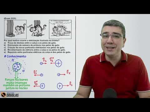 Thumbnail da aula: Enem 2020: Garfield e a eletricidade estática