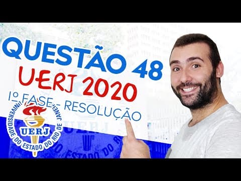 Thumbnail da aula: UERJ 2020 - QUESTÃO 48 DE GEOGRAFIA - RESOLUÇÃO 1° EXAME DE QUALIFICAÇÃO