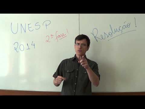 Thumbnail da aula: Resolução UNESP 2ª fase 2014 -  Menu - Física para Vestibulares - Prof. Boaro