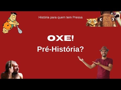Thumbnail da aula: Pré-História - Aula completa + resolução de questões