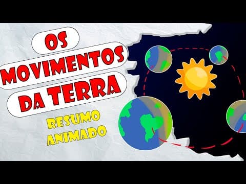Thumbnail da aula: Os movimentos da Terra: Rotação e Translação; Solstício e Equinócio; Perielio e Afelio