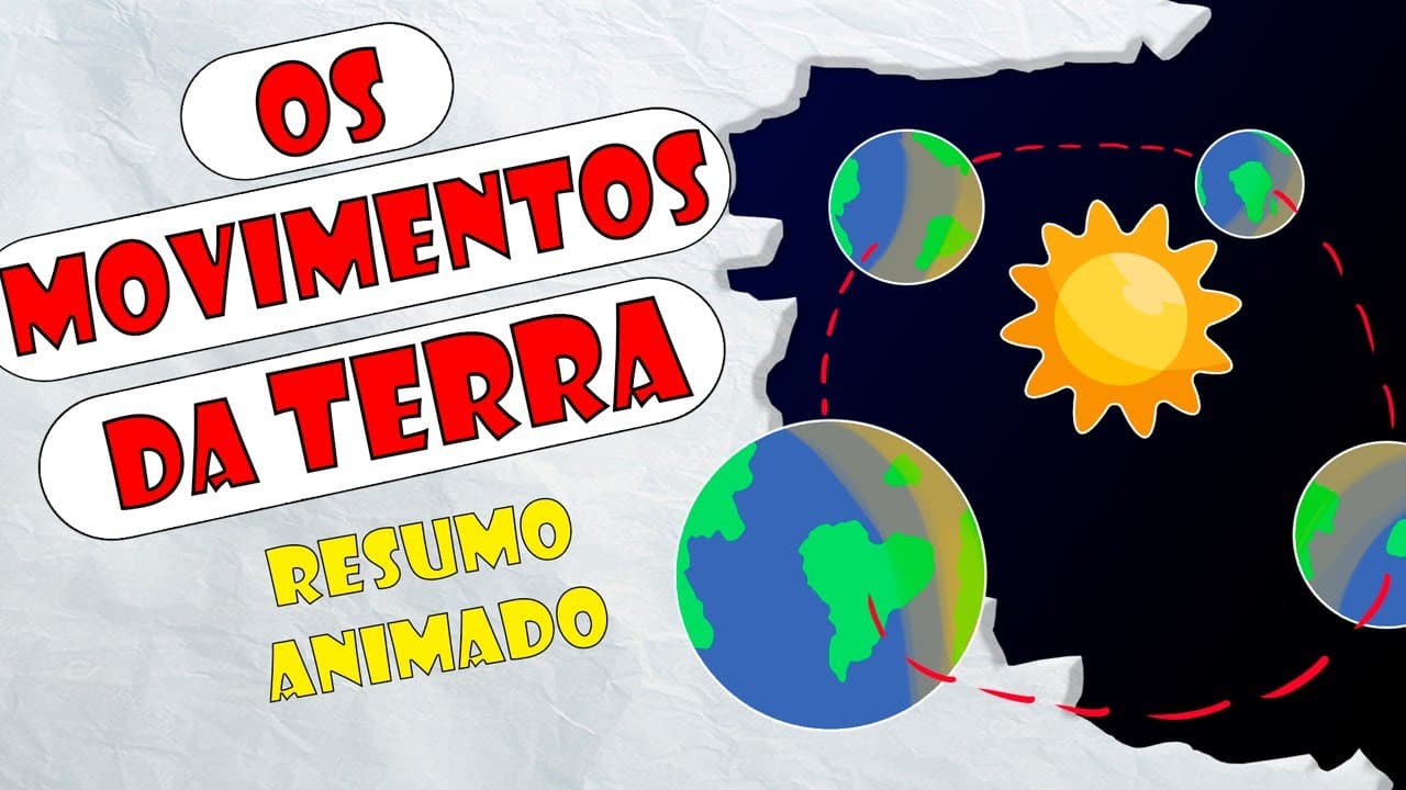 Thumbnail: Os movimentos da Terra: Rotação e Translação; Solstício e Equinócio; Perielio e Afelio