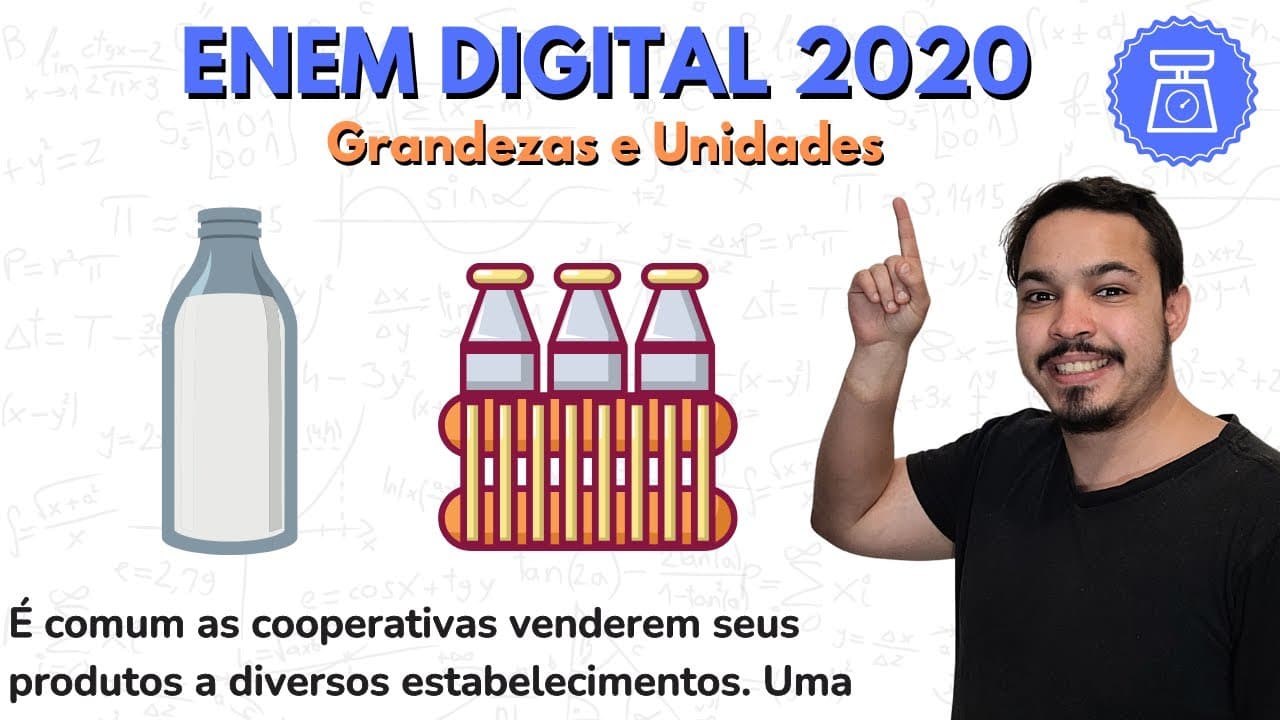 Thumbnail: ENEM DIGITAL 2020 - É comum as cooperativas venderem seus produtos a diversos estabelecimentos.
