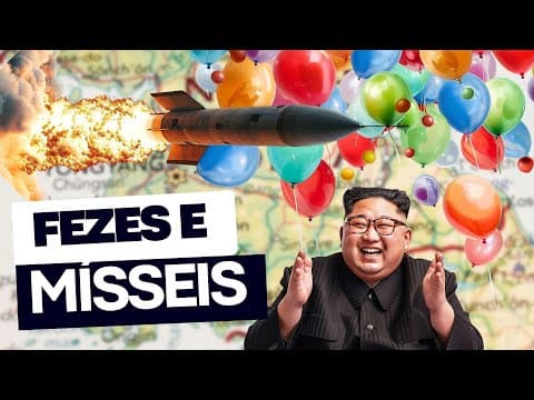Thumbnail da aula: Coréia do Norte lança FEZES na Coréia do Sul e Mísseis no Japão | Geopolítica