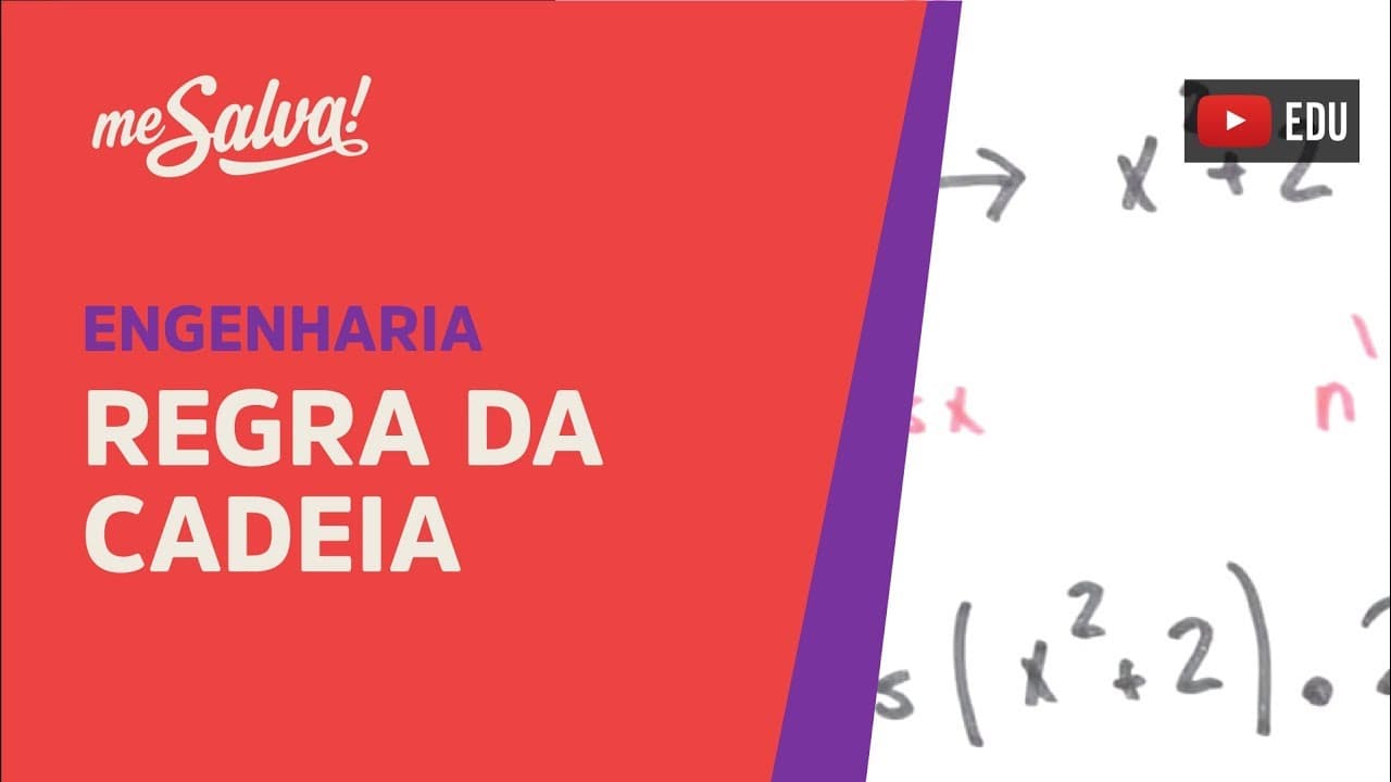 Thumbnail: Me Salva! DER10 - Regra da cadeia