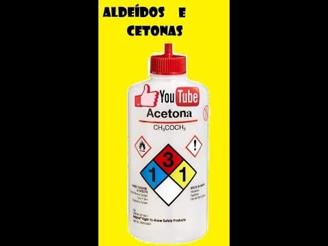 Thumbnail da aula: Revisão de Aldeídos e Cetonas - Nomenclatura e Resolução de exercícios.