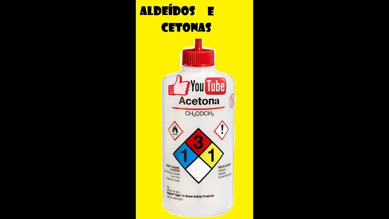 Thumbnail: Revisão de Aldeídos e Cetonas - Nomenclatura e Resolução de exercícios.