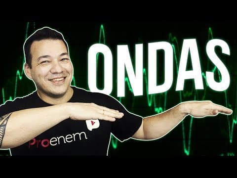 Thumbnail da aula: ONDULATÓRIA: REFRAÇÃO, REFLEXÃO E OUTROS FENÔMENOS | Prof. Bruno Rinaldi