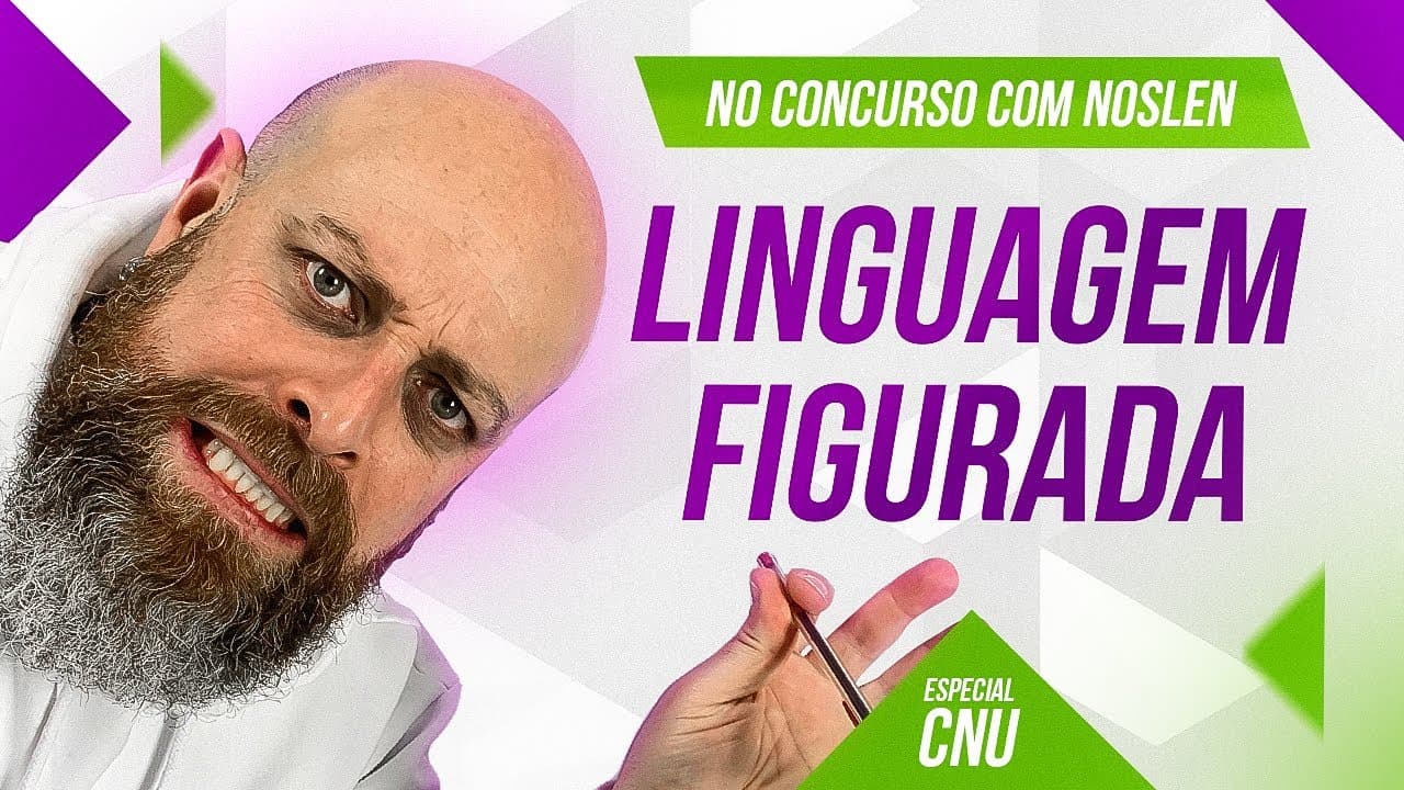 Thumbnail: CNU | Linguagem Figurada #concurso #concursopublico