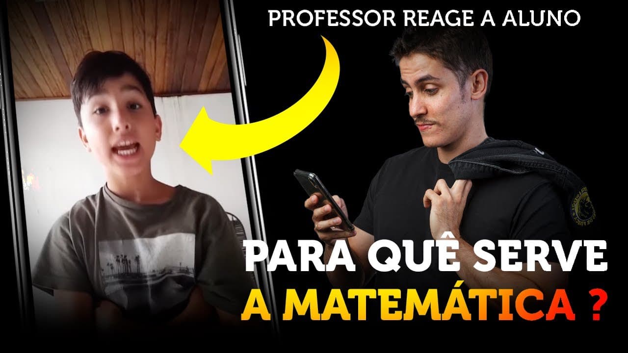 Thumbnail: Platão e Pra Quê serve a MATEMÁTICA